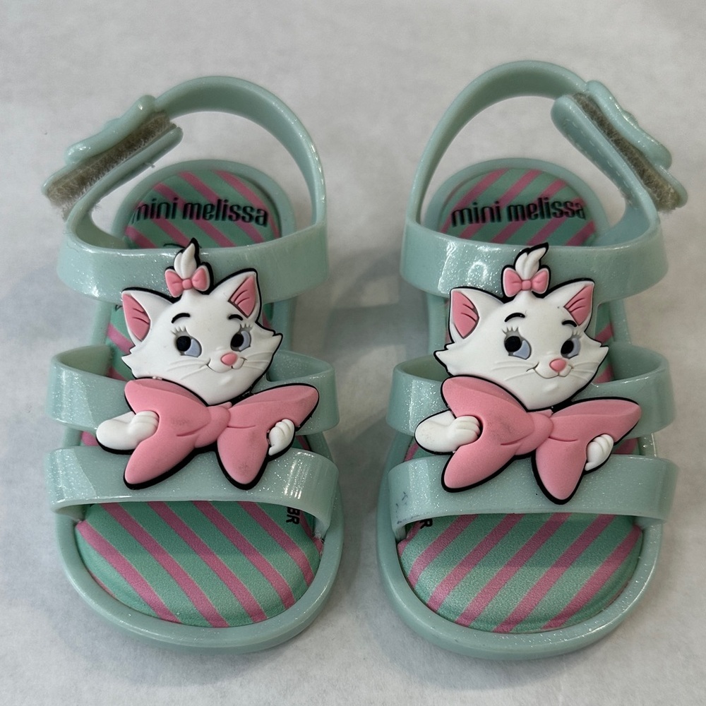 Mini Melissa Disney Aristocats Marie Sandals